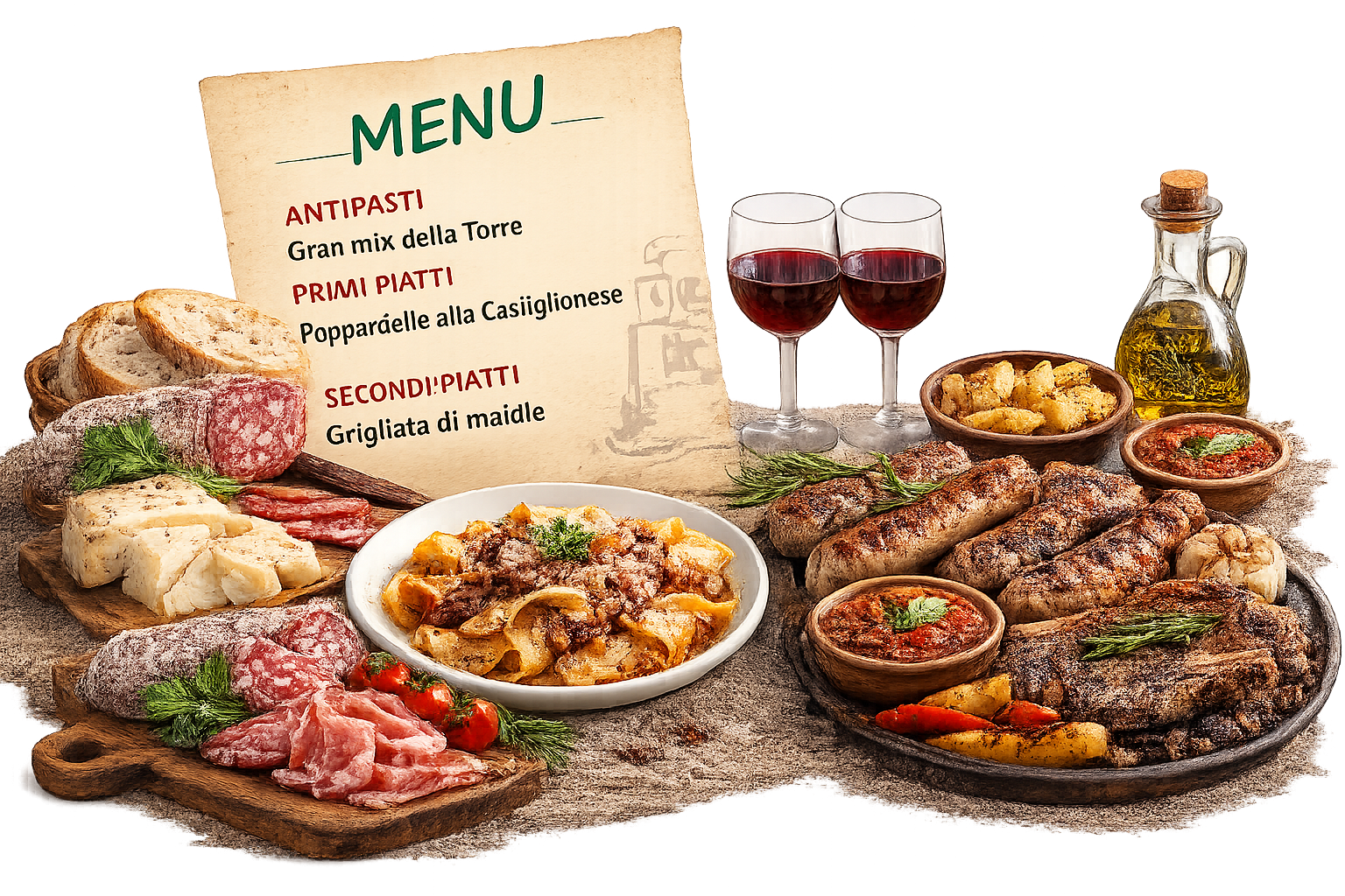 Specialità della Festa della Torre
